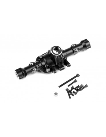 Alloy Rear Axle Housing (Titanium Coated) Fits TRX-4 Black