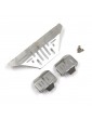 Stainless Steel Diff Protector & Fender Set Fits TRX-4 2021 Ford Bronco