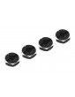 Aluminum Hex Adaptor Set 12x5mm For 1/10 RC Touring Drift Crawler Black