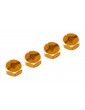 Aluminum Hex Adaptor Set 12x6mm For 1/10 RC Touring Drift Crawler Orange