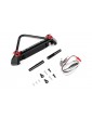 Aluminum Alloy Front Bumper w/LED Light For SCX10 II/TRX-4/Venture/BOM/GS02F G6 Certified