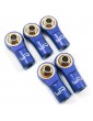 Aluminum M3 Rod Ends (5pcs) Dark Blue