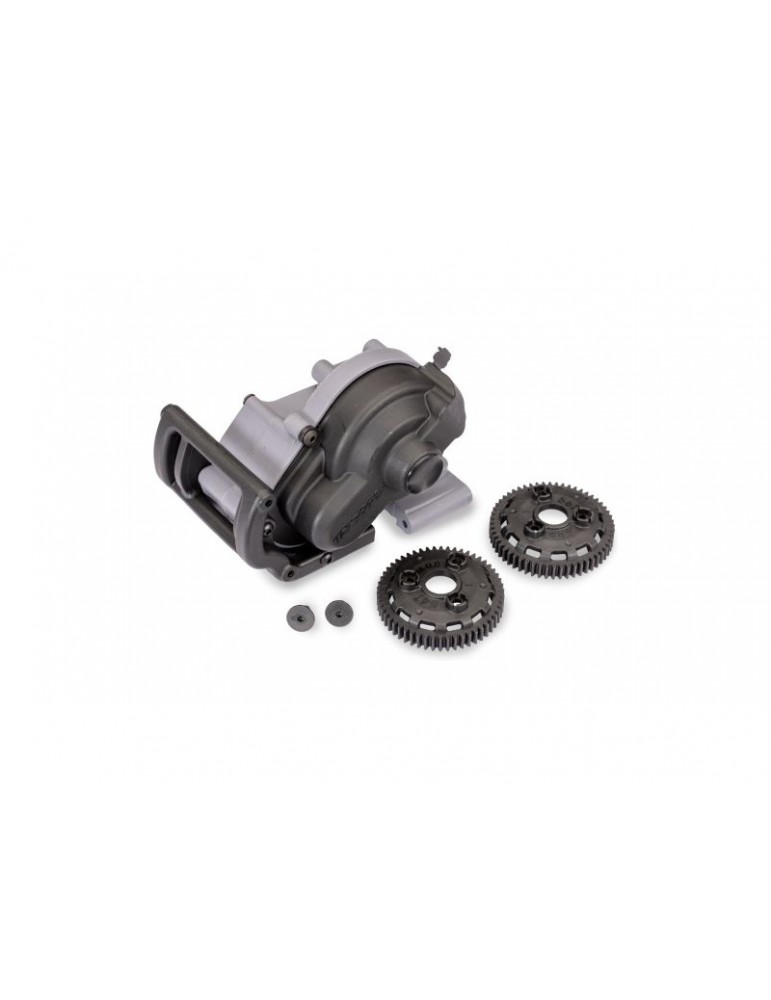 Traxxas Transmission, slate gray, complete