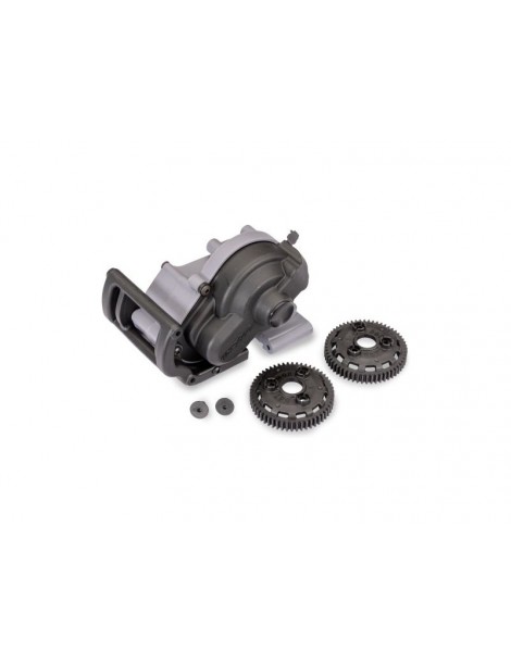 Traxxas Transmission, slate gray, complete