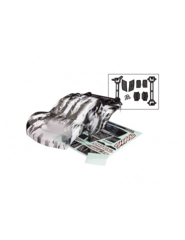 Traxxas Body, Slash 2WD ProGraphix/ decal sheet (requires 6953 and 6952)