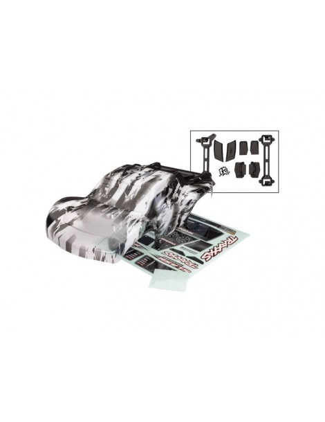 Traxxas Body, Slash 2WD ProGraphix/ decal sheet (requires 6953 and 6952)
