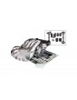 Traxxas Body, Slash 2WD ProGraphix/ decal sheet (requires 6953 and 6952)