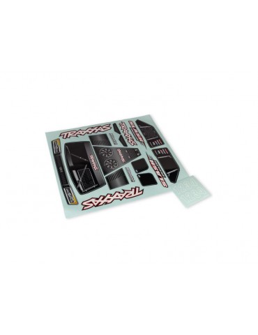 Traxxas Decal sheets, Slash