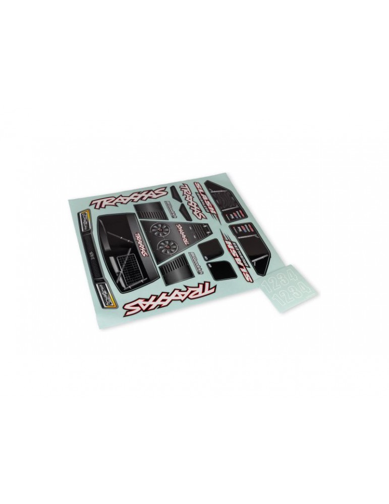 Traxxas Decal sheets, Slash