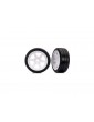 Traxxas Tires & Wheels 1.9", 6-Spoke white wheels, response tires (2) (front)