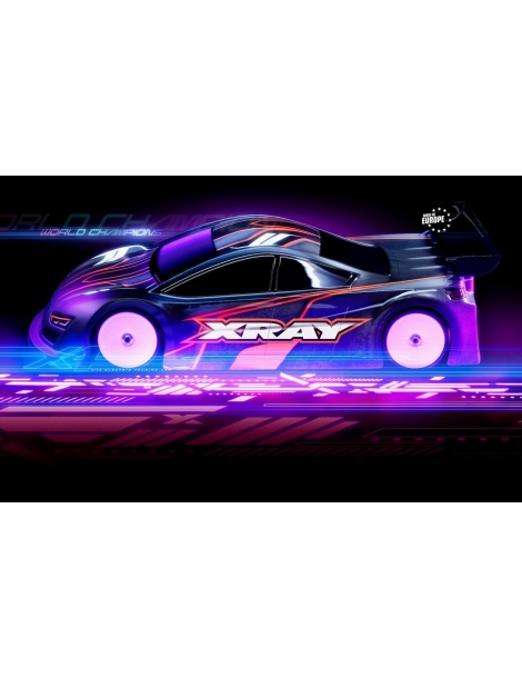 XRAY X4’26 300042 elektrinis Touring RC modelis su anglies pluošto važiuokle - CyborgShop