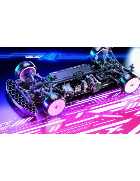 XRAY X4’26 300043 elektrinis Touring RC modelis su 2,0 mm aliuminine važiuokle - CyborgShop