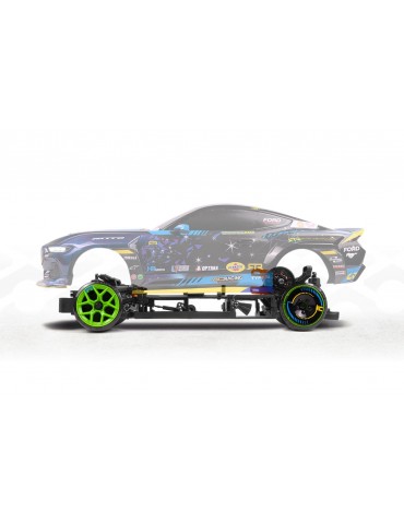 HPI 161004 Stage-D10 RWD RC modelis su Vaughn Gittin Jr. Ford Mustang kėbulu - CyborgShop