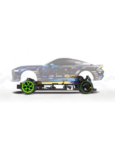 HPI 161004 Stage-D10 RWD RC modelis su Vaughn Gittin Jr. Ford Mustang kėbulu - CyborgShop