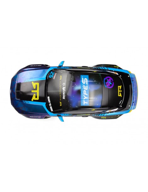 HPI 161004 Stage-D10 RWD RC modelis su Vaughn Gittin Jr. Ford Mustang kėbulu - CyborgShop