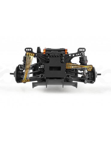 HPI 161004 Stage-D10 RWD RC modelis su Vaughn Gittin Jr. Ford Mustang kėbulu - CyborgShop