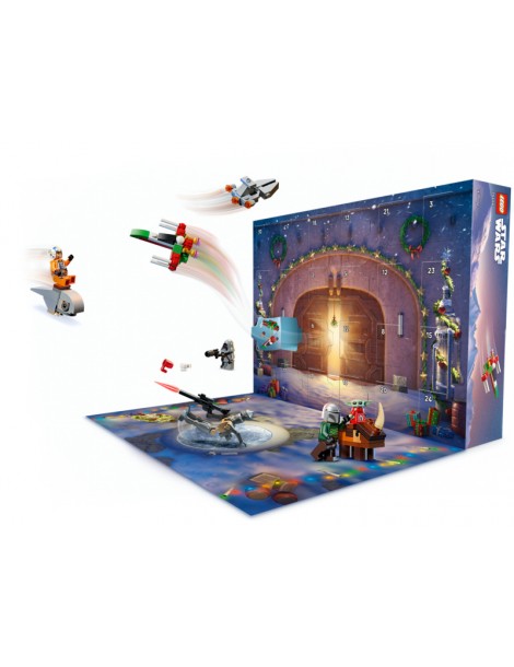 LEGO Star Wars 2026 metų advento kalendorius The Mandalorian 75456 - CyborgShop