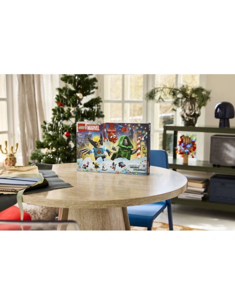 LEGO Marvel 2026 metų advento kalendorius su 24 staigmenomis 76340 - CyborgShop