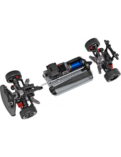 Traxxas 4-Tec 2.0 VX3 RTR 1:10 4WD važiuoklė be kėbulo - CyborgShop