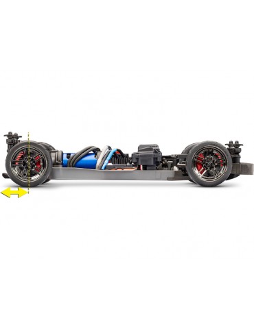 Traxxas 4-Tec 2.0 VX3 RTR 1:10 4WD važiuoklė be kėbulo - CyborgShop