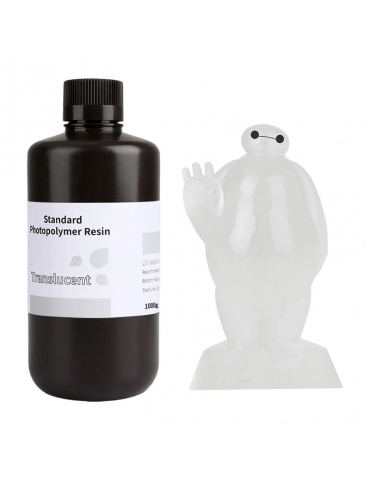ELEGOO Standard Resin 1.0 pusiau skaidri fotopolimerinė derva - CyborgShop
