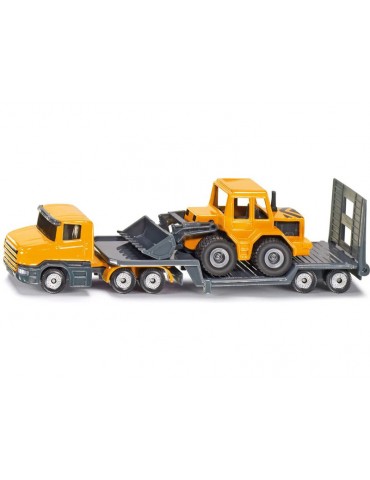 SIKU Blister - Low Loader with Front Loader