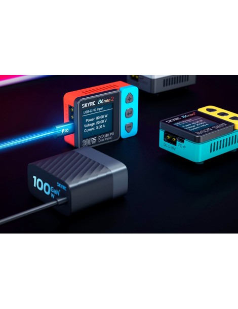 Išmanus akumuliatorių įkroviklis B6 neo 2 300W SKY RC – CyborgShop