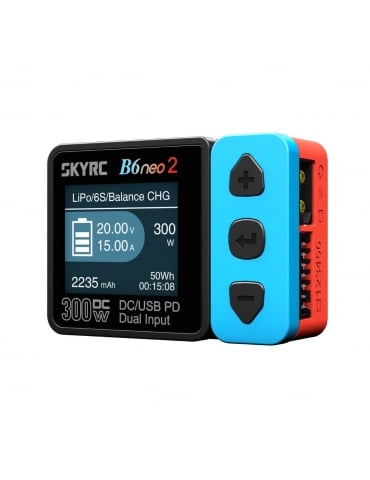 Išmanus akumuliatorių įkroviklis B6 neo 2 300W SKY RC – CyborgShop