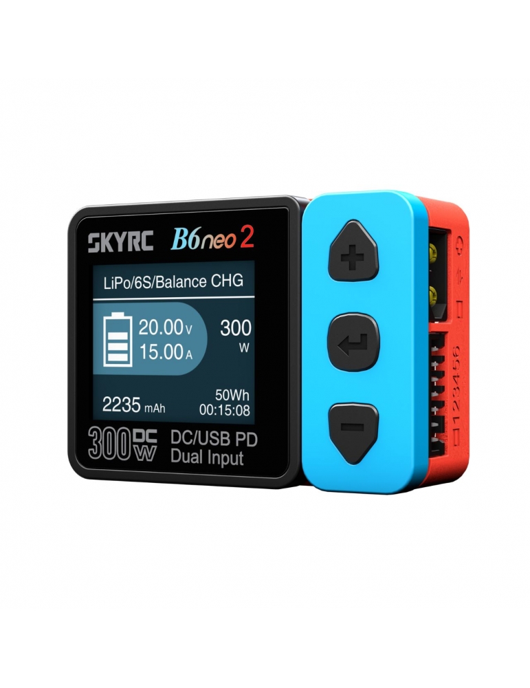 Išmanus akumuliatorių įkroviklis B6 neo 2 300W SKY RC – CyborgShop