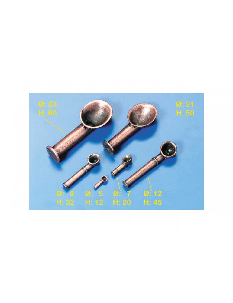 Krick bruniruoto metalo laivo modelio ventiliatoriai 60 mm - CyborgShop