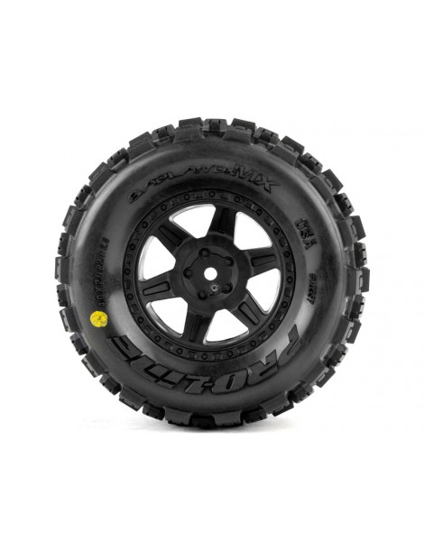 Pro-Line Badlands MX ratai su Desperado 2.0 ratlankiais Mini Maxx modeliui – CyborgShop