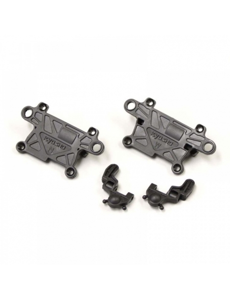 Kyosho MD202B juodos Mini-Z MA-020 priekinės pakabos svirtys – CyborgShop