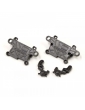 Kyosho MD202B juodos Mini-Z MA-020 priekinės pakabos svirtys – CyborgShop