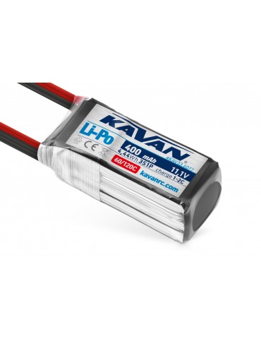 KAVAN - Li-Po 400 mAh/11,1 V 60/120C, 4,44 Wh