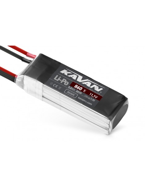 KAVAN Li-Po 860mAh/11,1V 30/60C Air pack