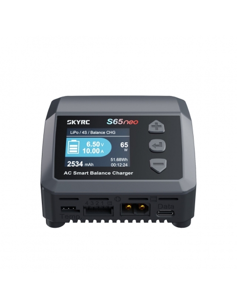 SkyRC S65neo SK100237-01 akumuliatorių įkroviklis su XT60 jungtimi - CyborgShop