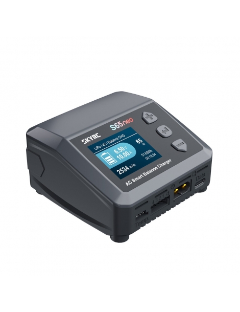 SkyRC S65neo SK100237-01 akumuliatorių įkroviklis su XT60 jungtimi - CyborgShop