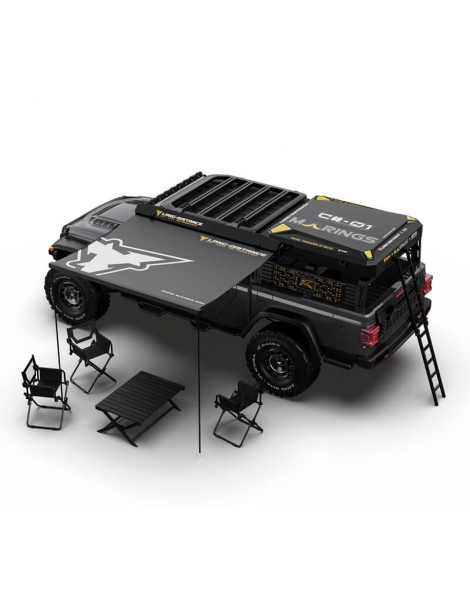 Rlaarlo JK07 Pro 1:7 4WD šepetėlinis RTR RC modelis su pilku kėbulu - CyborgShop