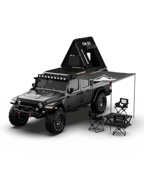 Rlaarlo JK07 Pro 1:7 4WD šepetėlinis RTR RC modelis su pilku kėbulu - CyborgShop