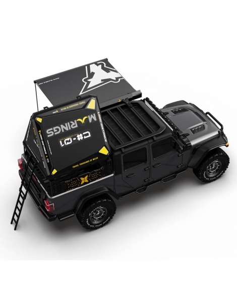 Rlaarlo JK07 Pro 1:7 4WD šepetėlinis RTR RC modelis su pilku kėbulu - CyborgShop