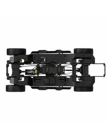 Rlaarlo JK07 Pro 1:7 4WD šepetėlinis RTR RC modelis su pilku kėbulu - CyborgShop