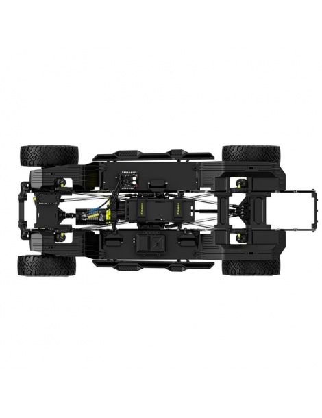 Rlaarlo JK07 Pro 1:7 4WD šepetėlinis RTR RC modelis su pilku kėbulu - CyborgShop