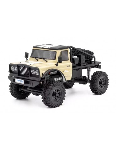 RTR Truck Trial HOBBYTECH CRX18 Flat Cage 4x4 - Sand