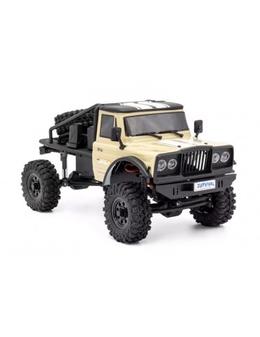 RTR Truck Trial HOBBYTECH CRX18 Flat Cage 4x4 - Sand