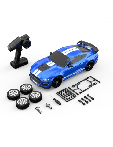 MJX Hyper GO 10306 RC modelis su mėlynu Ford Mustang Shelby GT500 kėbulu - CyborgShop