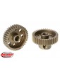 64DP Pinion - Short - Hardened Steel - 38 Teeth - Shaft Dia. 3.17mm
