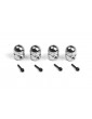 Body Post Ball End (Steel/4pcs)