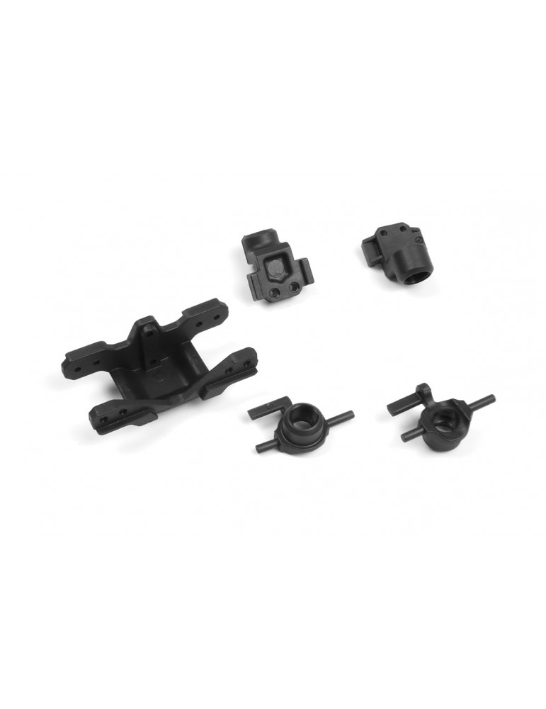 Front Bulkhead & Wheel Hub Set
