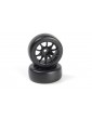 TSMK5-10 Drift Wheel/Tire Set 22x11mm (Black/4pcs)