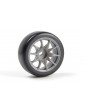TSMK5-10 Drift Wheel/Tire Set 22x11mm (Grey/4pcs)